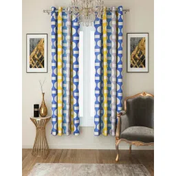 Swayam J&B Blackout Eyelet Long Door Curtain - Set of 1 (9 Ft)-picture-13