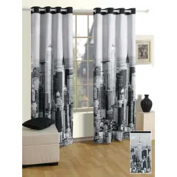 Swayam Lounge Eyelet Window Curtain - Single Piece (5 Ft)-picture-44