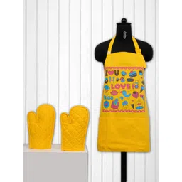 SWAYAM Yellow Printed Kitchen Linen Set-picture-19