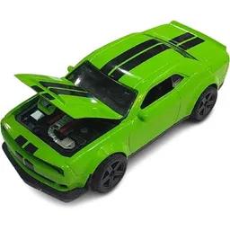 swe Mustang Die Cast Metal Car Toy Op-enable Bonnet Scale 1:36-picture-14