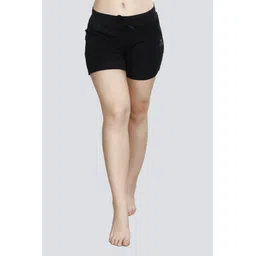 sweekash Solid Women Black Hotpants-picture-10