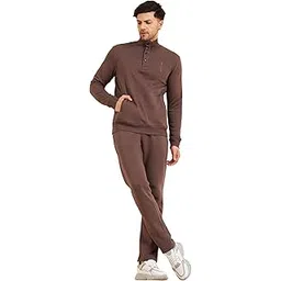 Men Solid Tracksuit-image-44