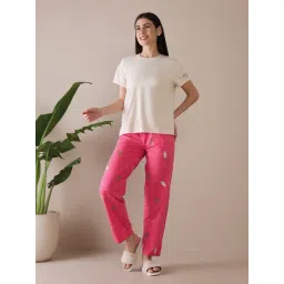 Sweet Dreams Beige Plain Pyjama Set-picture-13