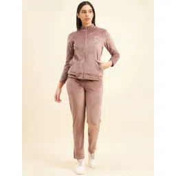 Sweet Dreams Beige Sports Jacket Track Pants Set-picture-37