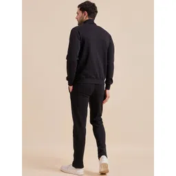 Sweet Dreams Black Geometric Printed Tracksuit image 5