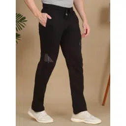 Sweet Dreams Black Regular Fit Plain Trackpants-picture-14