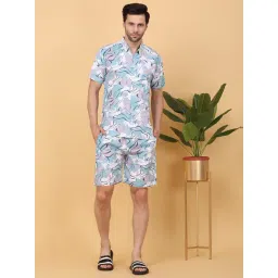 Sweet Dreams Blue Regular Fit Printed Nightwear Set-picture-43