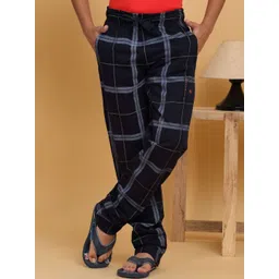 Sweet Dreams Boys Checked Mid-Rise Lounge Pants-picture-12