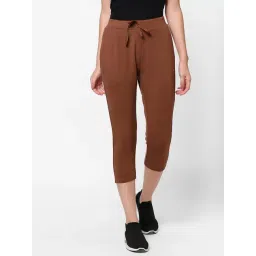 Sweet Dreams Brown Slim Fit Capris-picture-28