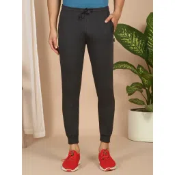 Sweet Dreams Charcoal Mel Regular Fit Solid Joggers-picture-28