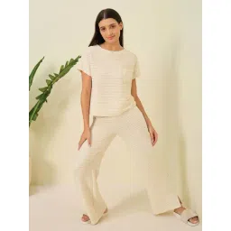 Sweet Dreams CreamPyjama Set-picture-11