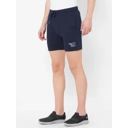 Sweet Dreams Dark Blue Regular Fit Shorts image 3