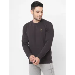 Sweet Dreams Dark Grey Round Neck Sweatshirt-picture-38