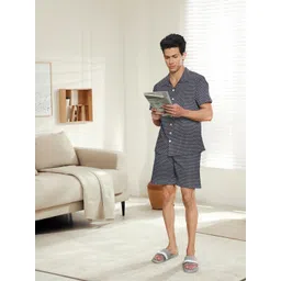 Sweet Dreams Geometric Printed Night Suit-picture-31