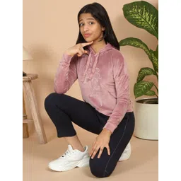 Sweet Dreams Girls Printed Hooded Sweatshirt-picture-13