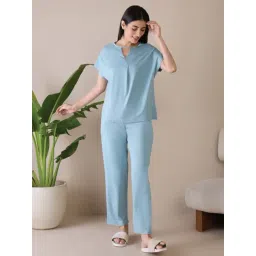 Sweet Dreams Light Blue Top With Pyjamas-picture-26