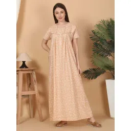 Sweet Dreams Mango Printed Nighty-picture-34