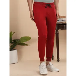 Sweet Dreams Maroon Cotton PolyblendTrackpants image 4