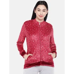 Sweet Dreams Maroon Printed Sweatshirt-picture-42