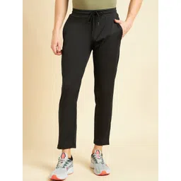 Sweet Dreams Men Black Dry Fit Mid Rise Track Pants-picture-47