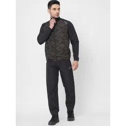 Sweet Dreams Men Black Fleece Camouflage Print Full Sleeves Tracksuit-picture-38