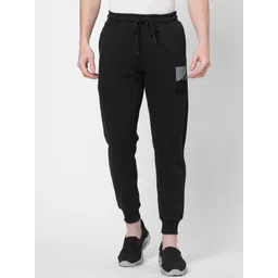 Sweet Dreams Men Black Solid Joggers-picture-22