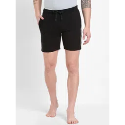 Sweet Dreams Men Black Solid Shorts-picture-44
