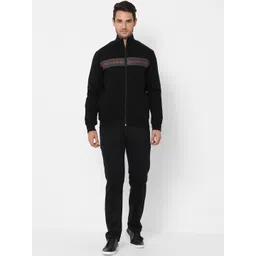 Sweet Dreams Men Black Solid Track Suit-picture-32