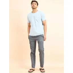 Sweet Dreams Men Geometric Printed Night suit-picture-39