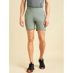 Sweet Dreams Men Green Mid-Rise Sports Shorts-picture-45