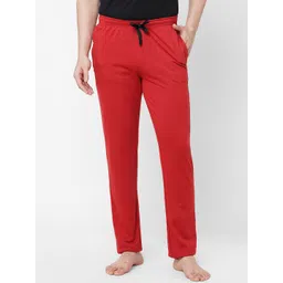 Sweet Dreams Men Orange Coloured Solid Lounge Pants-picture-38