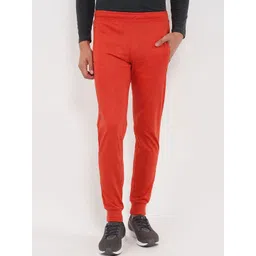 Sweet Dreams Men Orange Solid Straight-Fit Joggers-picture-25