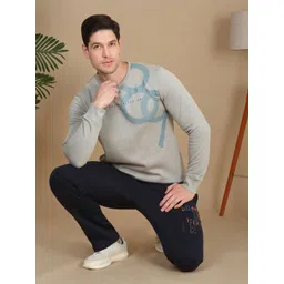 Sweet Dreams Men Plus Size Printed Sweatshirt-picture-18