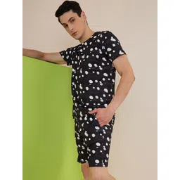 Sweet Dreams Men Printed Night suit-picture-12