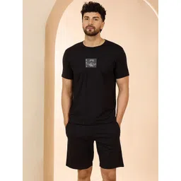 Sweet Dreams Men Printed Round Neck Night suit-picture-17