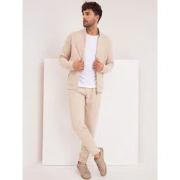 Sweet Dreams Men Solid Mid-Rise Long Sleeves Round Neck Tracksuits-picture-33