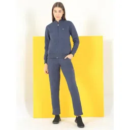 Sweet Dreams Navy Mel Regular Fit Long Sleeves Solid Tracksuit-picture-14