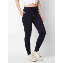 Sweet Dreams Navy Mid Rise Tights image 3