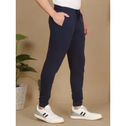 Sweet Dreams Navy Regular Fit Plain Joggers-picture-31
