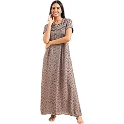 sweet dreams OCW-3032 Maroon Night Dress-picture-15