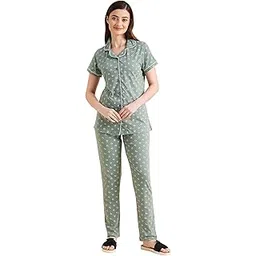 sweet dreams OCW-3054 Bossa NOVA Green Pyjama Set-picture-15