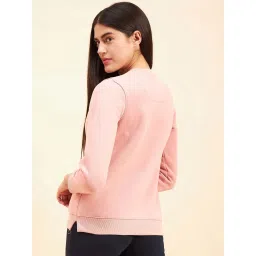 Sweet Dreams Pink Polka Dots Sweatshirt image 2