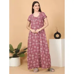 Sweet Dreams Pink Printed Nighty-picture-10