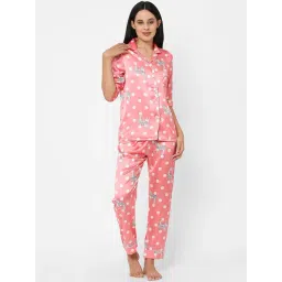 Sweet Dreams Pink Printed Pajama Set-picture-18