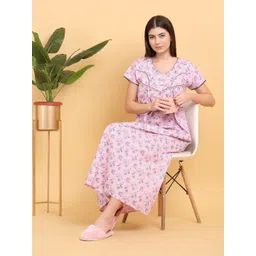 Sweet Dreams Printed Maxi Nightdress-picture-47