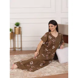 Sweet Dreams Printed Maxi Nightdress-picture-27