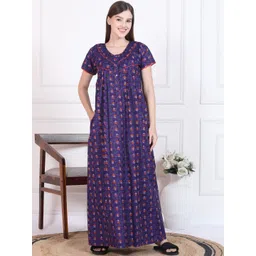 Sweet Dreams Printed Maxi Nightdress-picture-33
