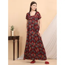 Sweet Dreams Printed Maxi Nightdress image 2