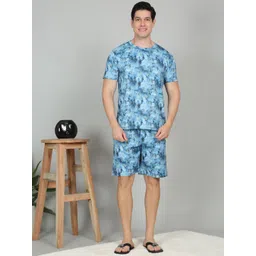 Sweet Dreams Printed Round Neck T-Shirt & Shorts-picture-16