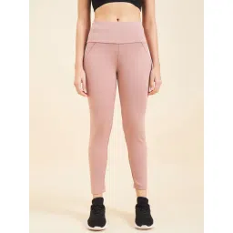 Sweet Dreams Rose Pink Printed Sports Tights-picture-32